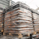 Pellet drzewny Lets pomarańczowy palety magazyn Paleko