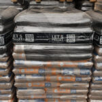 Pellet drzewny Lets pomarańczowy palety magazyn Paleko