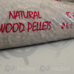 Pellet drzewny Natural Wood Pellets worek z boku Paleko