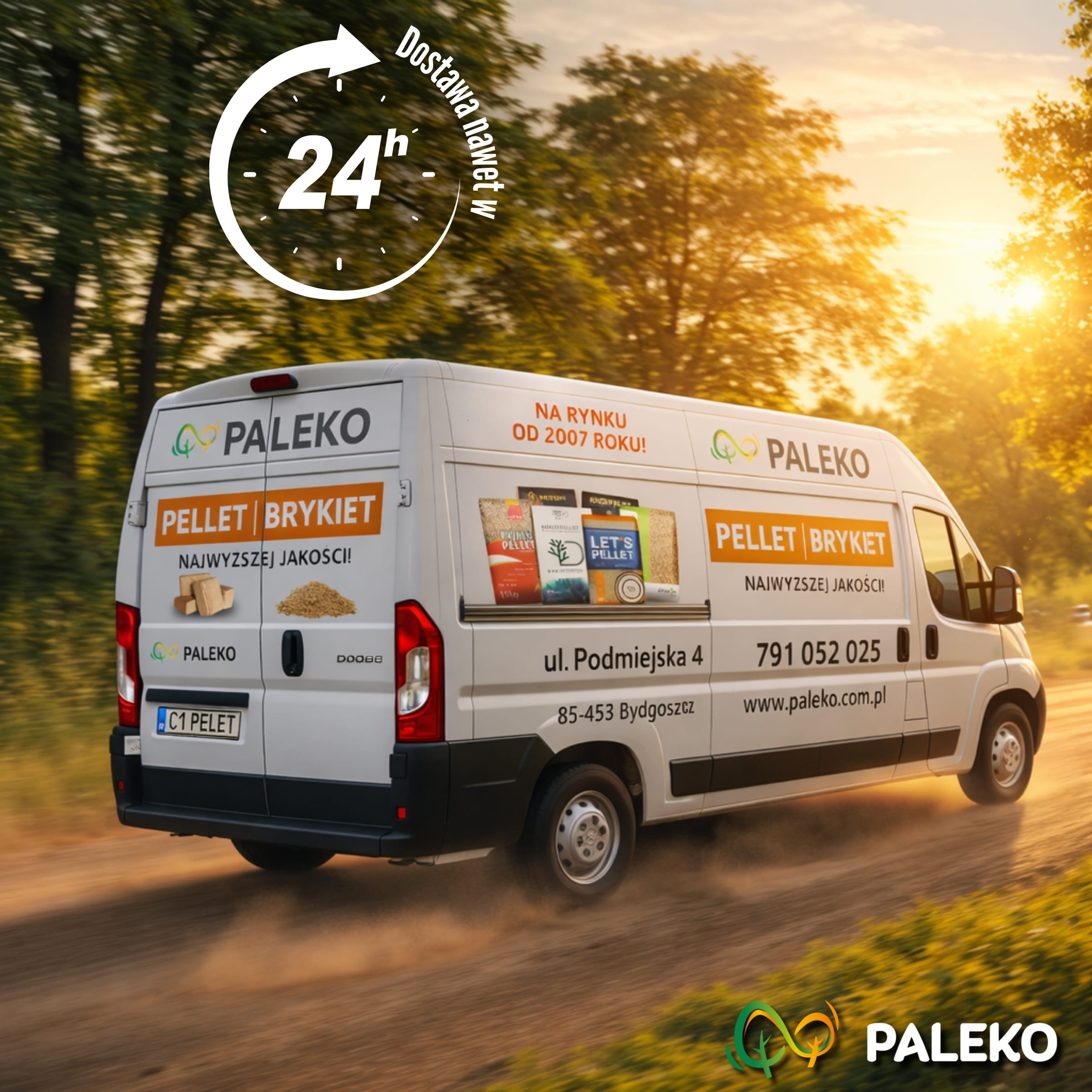 Dostawa nawet w 24h BUS