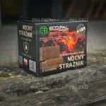 Kostki brykietu nocny strażnik podtrzymywacz żaru bokiem